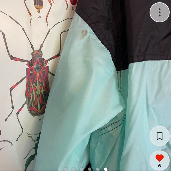 Nike Vintage Early 90s Lightweight Baby Blue Jacket - Picture 6 of 6